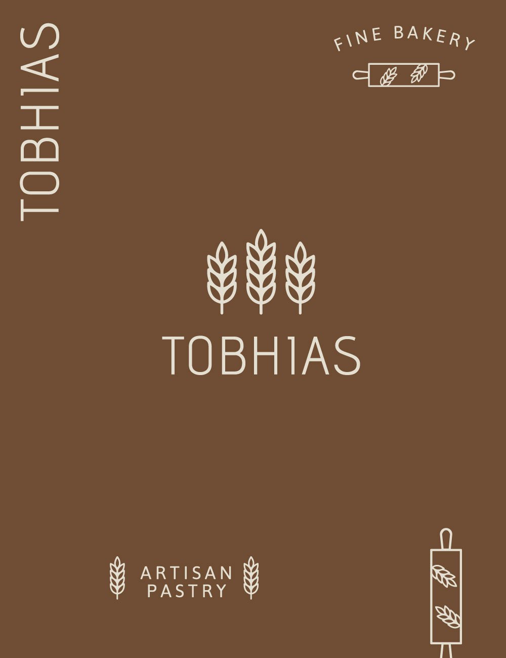 Chevart Tobhias Bakery Pattern Chevart Studio Branding Tobhias Bakery