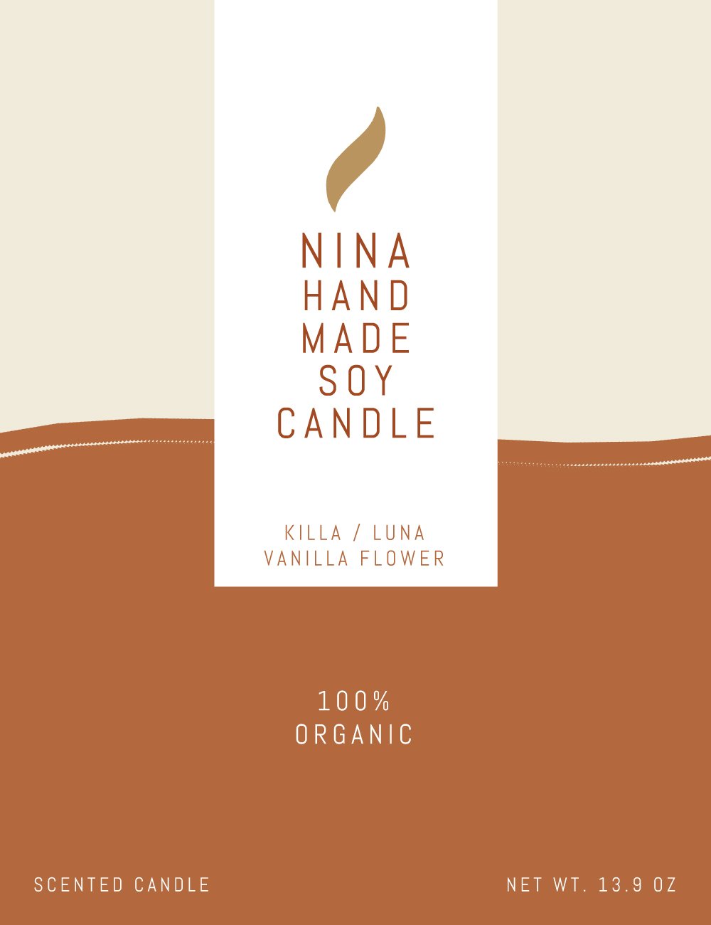 Chevart Studio Branding Nina Candles