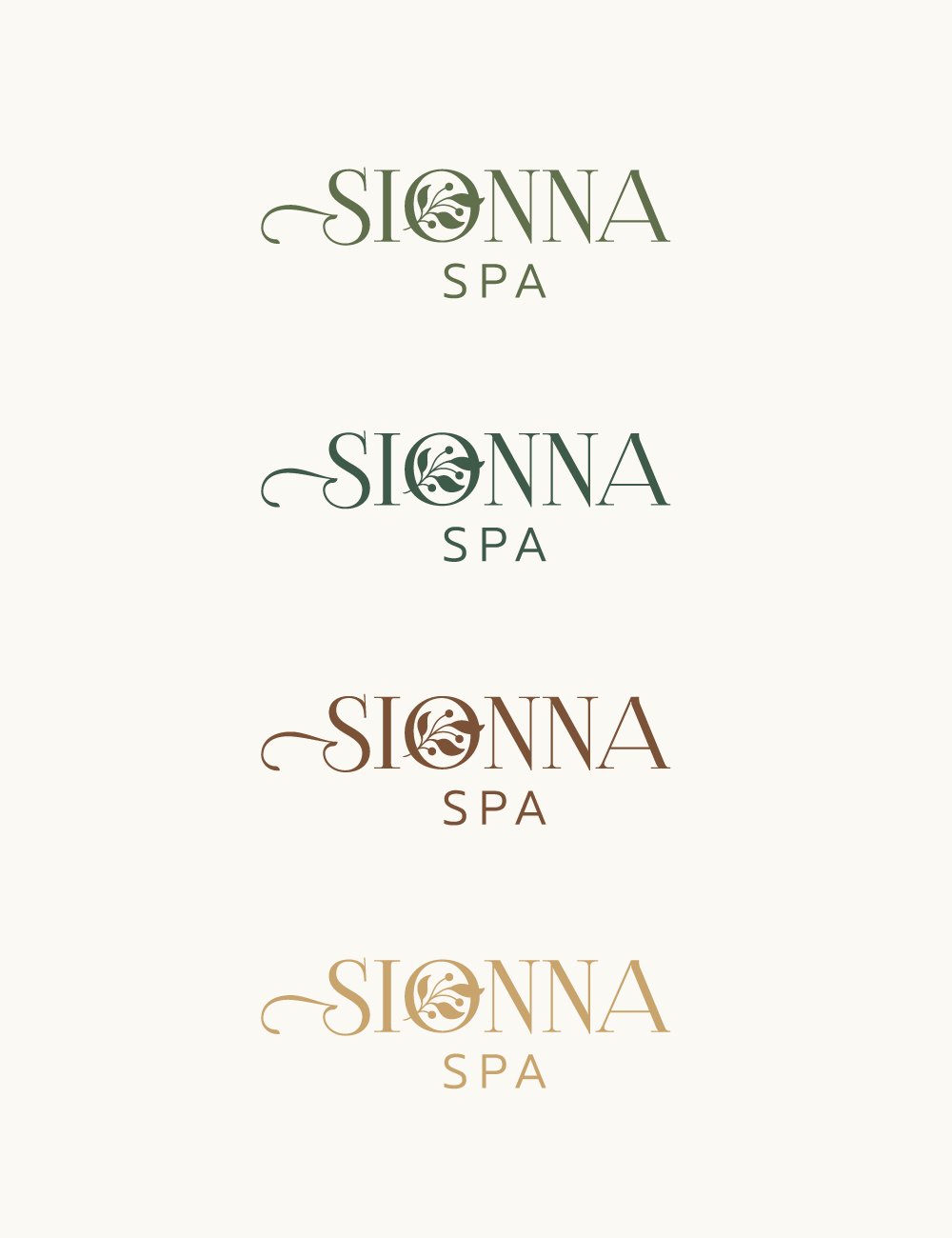 Chevart Studio Branding Sionna Spa